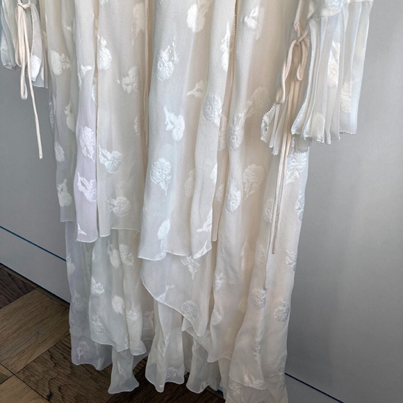 H&M Studio Collection 2017 Silk-Blend Dress size 12 - Picture 6 of 10